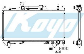 AVENSIS {3SFE} РАДИАТОР ОХЛАЖДЕН MT 2 (KOYO) KOYORAD tyave97-912
