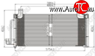 8 199 р. RIO КОНДЕНСАТОР КОНДИЦ BODYPARTS kario01-930  с доставкой в г. Вологда