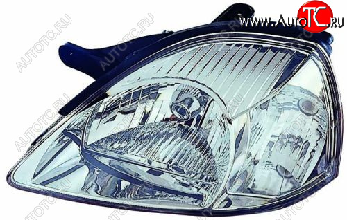 7 999 р. Левая фара (c электрокорректором) DEPO  KIA Rio  1 DC (2002-2005) рестайлинг седан  с доставкой в г. Вологда