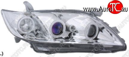 30 799 р. CAMRY ФАРА Л+П (КОМПЛЕКТ) ТЮНИНГ 4 ЛИНЗОВАН С СВЕТЯЩ ОБОДК (EAGLE EYES) ВНУТРИ ХРОМ EAGLE EYES tycam06-004h-n  с доставкой в г. Вологда