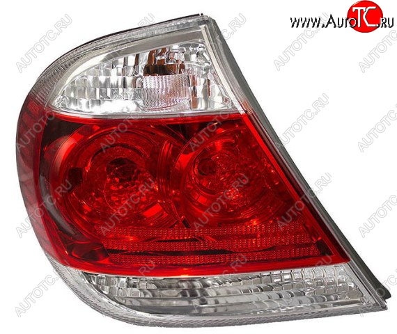 4 999 р. Левый фонарь DEPO  Toyota Camry  XV30 (2004-2006) рестайлинг  с доставкой в г. Вологда