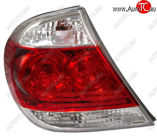 3 499 р. Левый фонарь DEPO  Toyota Camry  XV30 (2004-2006) рестайлинг  с доставкой в г. Вологда