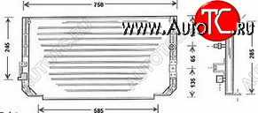 4 299 р. COROLLA (NAP, см ФОТО) КОНДЕНСАТОР КОНДИЦ BODYPARTS tycrl97-930  с доставкой в г. Вологда