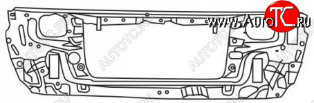 2 559 р. CAMRY СУППОРТ РАДИАТОРА (Тайвань) TYG tycam87-380  с доставкой в г. Вологда