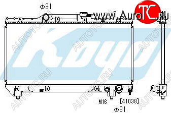 3 069 р. CARINA E РАДИАТОР ОХЛАЖДЕН MT 2 BODYPARTS tycae92-918  с доставкой в г. Вологда
