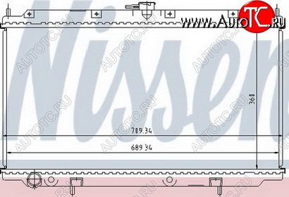 4 099 р. P11 РАДИАТОР ОХЛАЖДЕН MT 1.6 1.8 2 BODYPARTS nnp1197-913  с доставкой в г. Вологда