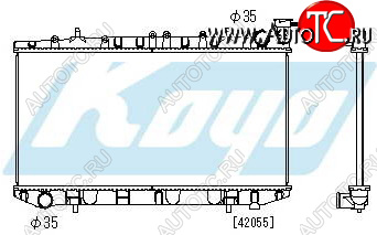 8 799 р. N14 РАДИАТОР ОХЛАЖДЕН MT 2 (бензин) 1.7 (дизель) (KOYO) KOYORAD nnn1491-912  с доставкой в г. Вологда