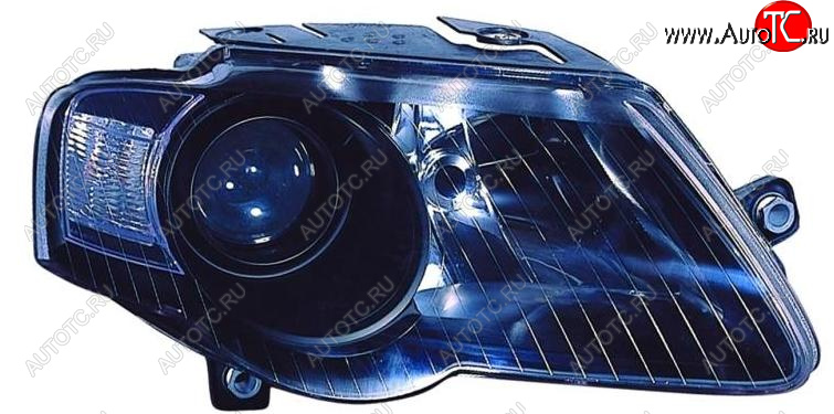 12 599 р. Правая фара (c электрокорректором) DEPO Volkswagen Passat B6 седан (2005-2011) (линзован)  с доставкой в г. Вологда