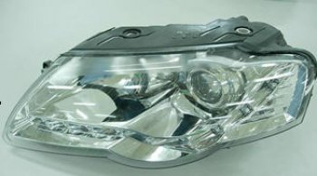 PASSAT ФАРА Л+П (КОМПЛЕКТ) ТЮНИНГ (DEVIL EYES) ЛИНЗОВАН ПКОРРЕКТОР ВНУТРИ (DEPO) ХРОМ DEPO vwpas05-004h-n