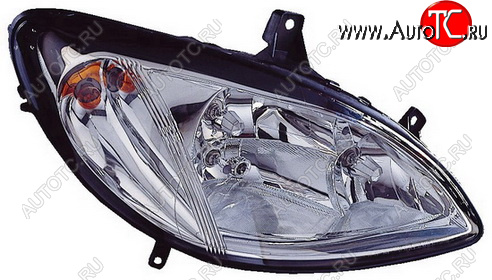 10 649 р. Правая фара (под корректор) DEPO Mercedes-Benz Vito W639 дорестайлинг (2003-2010)  с доставкой в г. Вологда