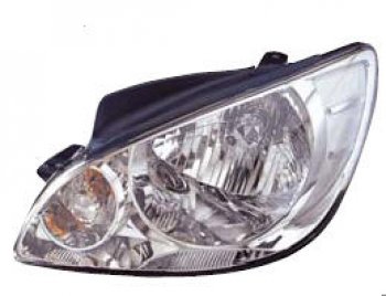 Левая фара (под корректор) DEPO Hyundai Getz  TB (2005-2011) хэтчбэк 3 дв. рестайлинг, хэтчбэк 5 дв. рестайлинг