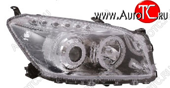 30 699 р. RAV4 ФАРА Л+П (КОМПЛЕКТ) ТЮНИНГ С СВЕТЯЩ ОБОДК , ДИОД (EAGLE EYES) ВНУТРИ ХРОМ EAGLE EYES tyrv406-005h-n  с доставкой в г. Вологда