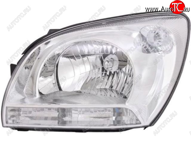 9 749 р. Левая фара (под корректор) DEPO  KIA Sportage  2 JE,KM (2004-2008) дорестайлинг  с доставкой в г. Вологда