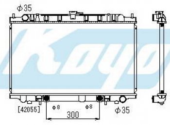 MAXIMA QX РАДИАТОР ОХЛАЖДЕН AT 2 3 (2 ряд) BODYPARTS nnmxq95-913