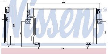 MAXIMA QX (1094-0696) КОНДЕНСАТОР КОНДИЦ (см.каталог) BODYPARTS nnmxq95-931