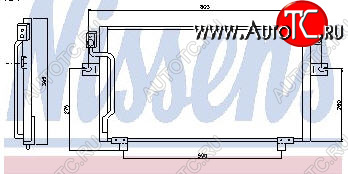 3 179 р. MAXIMA QX (1094-0696) КОНДЕНСАТОР КОНДИЦ (см.каталог) BODYPARTS nnmxq95-931  с доставкой в г. Вологда