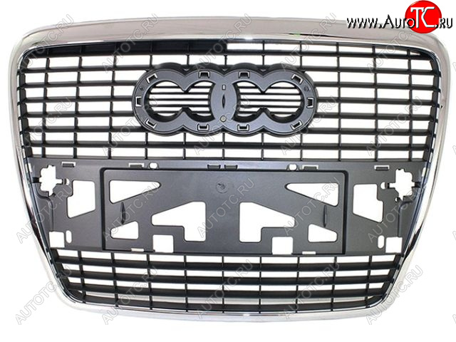 5 299 р. AUDI A6 РЕШЕТКА РАДИАТОРА (Тайвань) ХРОМ-ЧЕРН TYG ai0a604-100hb  с доставкой в г. Вологда