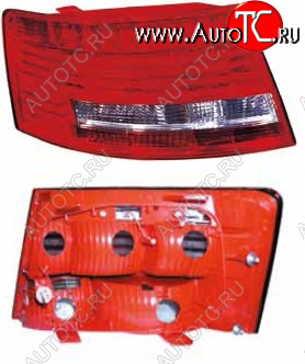 8 999 р. Левый фонарь (диодная) DEPO Audi A6 C6 дорестайлинг, седан (2004-2008)  с доставкой в г. Вологда