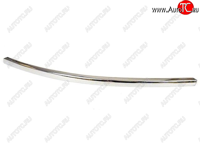 549 р. Передний правый молдинг бампера (пр-во Китай) BODYPARTS  Audi A6  C6 (2004-2008) дорестайлинг, седан (хром)  с доставкой в г. Вологда