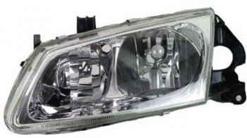 Левая фара (под корректор) DEPO Nissan Almera  N16 (2000-2003) седан дорестайлинг