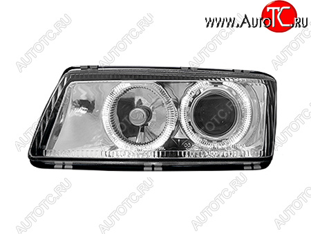 4 099 р. VECTRA ФАРА ЛЕВ ТЮНИНГ ЛИНЗОВАН С 2 СВЕТЯЩ ОБОДК ВНУТРИ ЧЕРН BODYPARTS opvca88-004b-l  с доставкой в г. Вологда