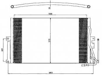 VECTRA КОНДЕНСАТОР КОНДИЦ BODYPARTS opvca99-930