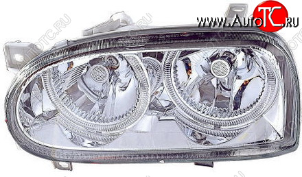 14 599 р. GOLF ФАРА Л+П (КОМПЛЕКТ) ТЮНИНГ (DEPO) ПРОЗРАЧ ВНУТРИ ХРОМ DEPO vwglf92-003h-n  с доставкой в г. Вологда