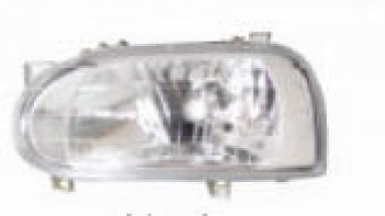 GOLF ФАРА ЛЕВ ТЮНИНГ ПРОЗРАЧ ХРУСТАЛ ВНУТРИ (Китай) ХРОМ BODYPARTS vwglf92-006h-l