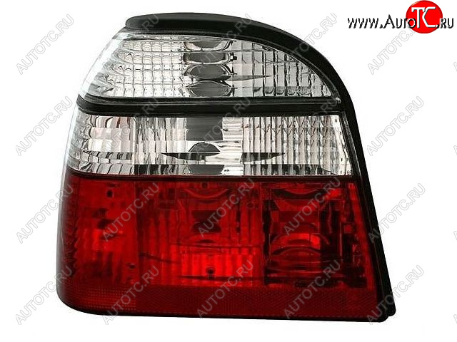 1 499 р. GOLF ФОНАРЬ ЗАДН ВНЕШН ЛЕВ ХРУСТАЛ КРАСН-БЕЛ BODYPARTS vwglf92-746rw-l  с доставкой в г. Вологда