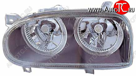 25 999 р. GOLF ФАРА Л+П (КОМПЛЕКТ) ТЮНИНГ С СВЕТЯЩ ОБОДК ВНУТРИ (DEPO) ЧЕРН DEPO vwglf92-008b-n  с доставкой в г. Вологда
