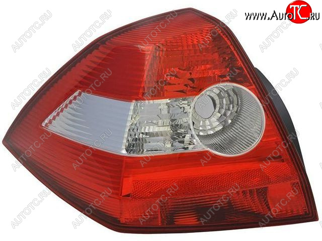 0 р. Левый фонарь DEPO  Renault Megane  седан (2002-2006)  дорестайлинг  с доставкой в г. Вологда