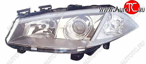 10 599 р. Левая фара (с электрокорректором, ксенон) BodyParts  Renault Megane  седан (2002-2006)  дорестайлинг  с доставкой в г. Вологда