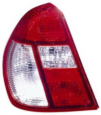 Левый фонарь DEPO Renault Clio ( CB,  BB) (1998-2002) дорестайлинг, хэтчбэк 3 дв., дорестайлинг, хэтчбэк 5 дв.