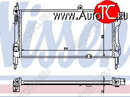 1 859 р. KADETT РАДИАТОР ОХЛАЖДЕН (см.каталог) BODYPARTS opkad84-912  с доставкой в г. Вологда