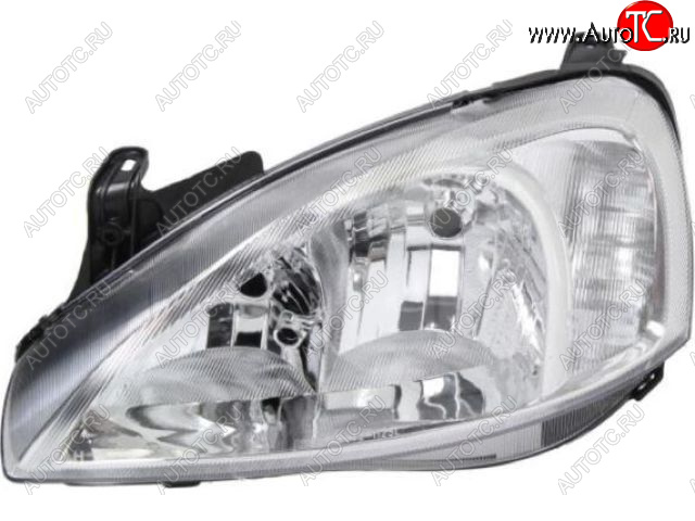 6 999 р. Левая фара (c электрокорректором) DEPO  Opel Corsa  C (2000-2006)  с доставкой в г. Вологда