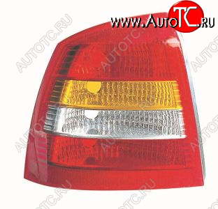 3 299 р. Левый фонарь DEPO Opel Astra G хэтчбэк 5 дв. (1998-2005)  с доставкой в г. Вологда