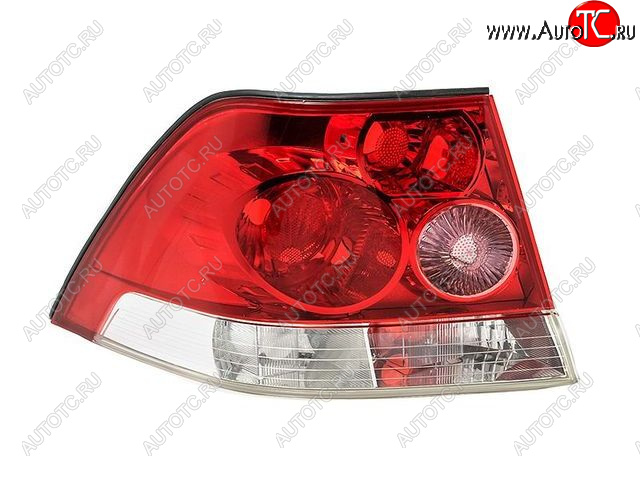 6 249 р. Левый фонарь DEPO  Opel Astra  H (2007-2009) седан рестайлинг  с доставкой в г. Вологда