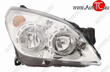 11 999 р. Правая фара (c электрокорректором) DEPO  Opel Astra  H (2004-2007) седан дорестайлинг  с доставкой в г. Вологда