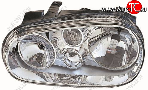 5 999 р. Правая фара (под корректор, без противотум) BodyParts Volkswagen Golf 4 (1997-2003)  с доставкой в г. Вологда