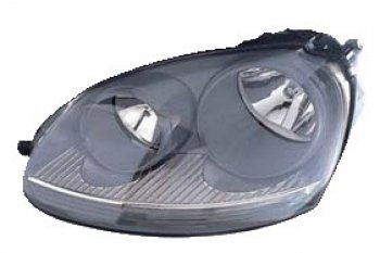 Левая фара (c электрокорректором) DEPO Volkswagen Golf  5 (2003-2009) хэтчбэк