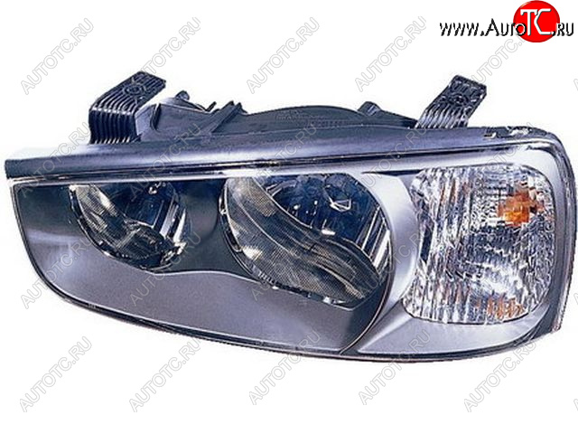 7 599 р. Левая фара (c электрокорректором) DEPO  Hyundai Elantra  XD (2000-2003) седан дорестайлинг  с доставкой в г. Вологда