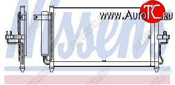 3 689 р. ACCENT КОНДЕНСАТОР КОНДИЦ AT BODYPARTS hnacc00-931  с доставкой в г. Вологда