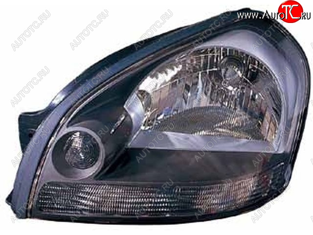 3 499 р. Левая фара BODYPARTS Hyundai Tucson JM (2004-2010)  с доставкой в г. Вологда