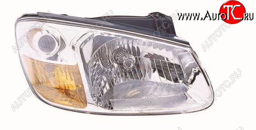 4 199 р. Правая фара BODYPARTS KIA Cerato 1 LD седан рестайлинг (2005-2008)  с доставкой в г. Вологда