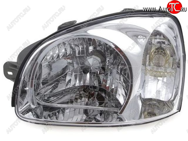 8 999 р. Левая фара (под корректор) DEPO  Hyundai Santa Fe  SM (2000-2012)  с доставкой в г. Вологда