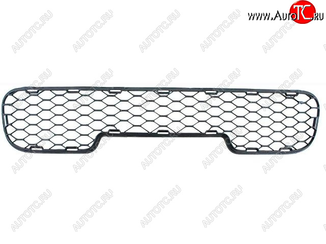529 р. Центральная решетка переднего бампера (пр-во Китай) BODYPARTS  Hyundai Santa Fe  SM (2000-2012) (хром)  с доставкой в г. Вологда