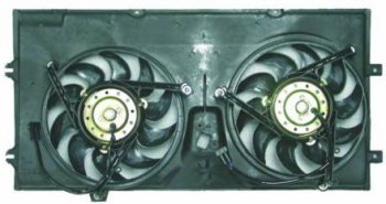 TRANSPORTER {200W+450W} МОТОР+ВЕНТИЛЯТОР  РАДИАТ ОХЛАЖДЕН ДВУХВЕНТИЛЯТ С КОРПУС 2 (Тайвань) API vwtrn90-922