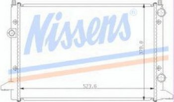 PASSAT РАДИАТОР ОХЛАЖДЕН (NISSENS) (NRF) (GERI) (см.каталог) NISSENS vwpas93-912