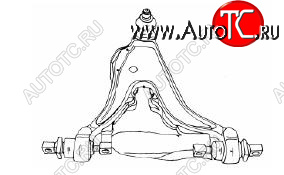 4 099 р. S70 {V70 97-02850 91-96} РЫЧАГ ПЕРЕДН ПОДВЕСКИ ЛЕВ НИЖН С ТУРБО (Тайвань) SH vvs7097-811-l  с доставкой в г. Вологда