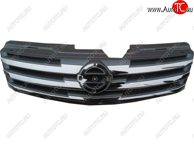 3 099 р. Решетка радиатора (пр-во Китай) BODYPARTS Nissan Almera G15 седан (2012-2019) (хром)  с доставкой в г. Вологда